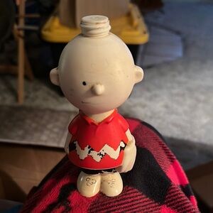Charlie Brown Figurine with Red Shirt